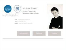 Tablet Screenshot of michael-pauen.de